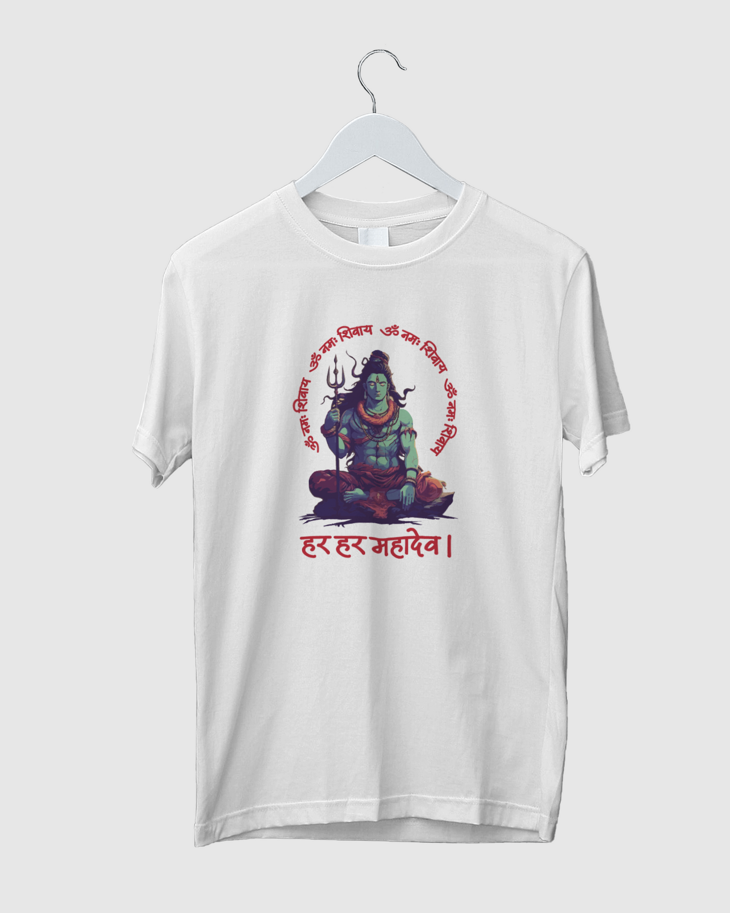 Shiv Bhakt Men's Round Neck Half Sleeve T-shirt