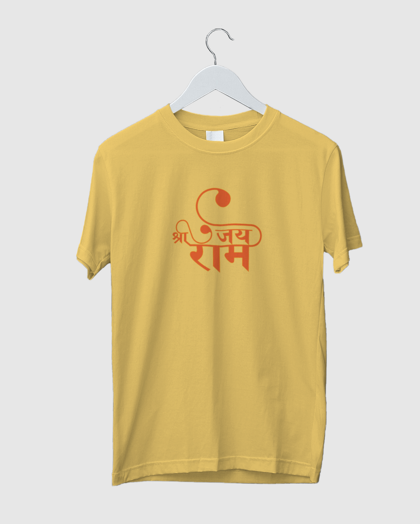 Sree Ram Bhakt Men's Round Neck Half Sleeve T-shirt