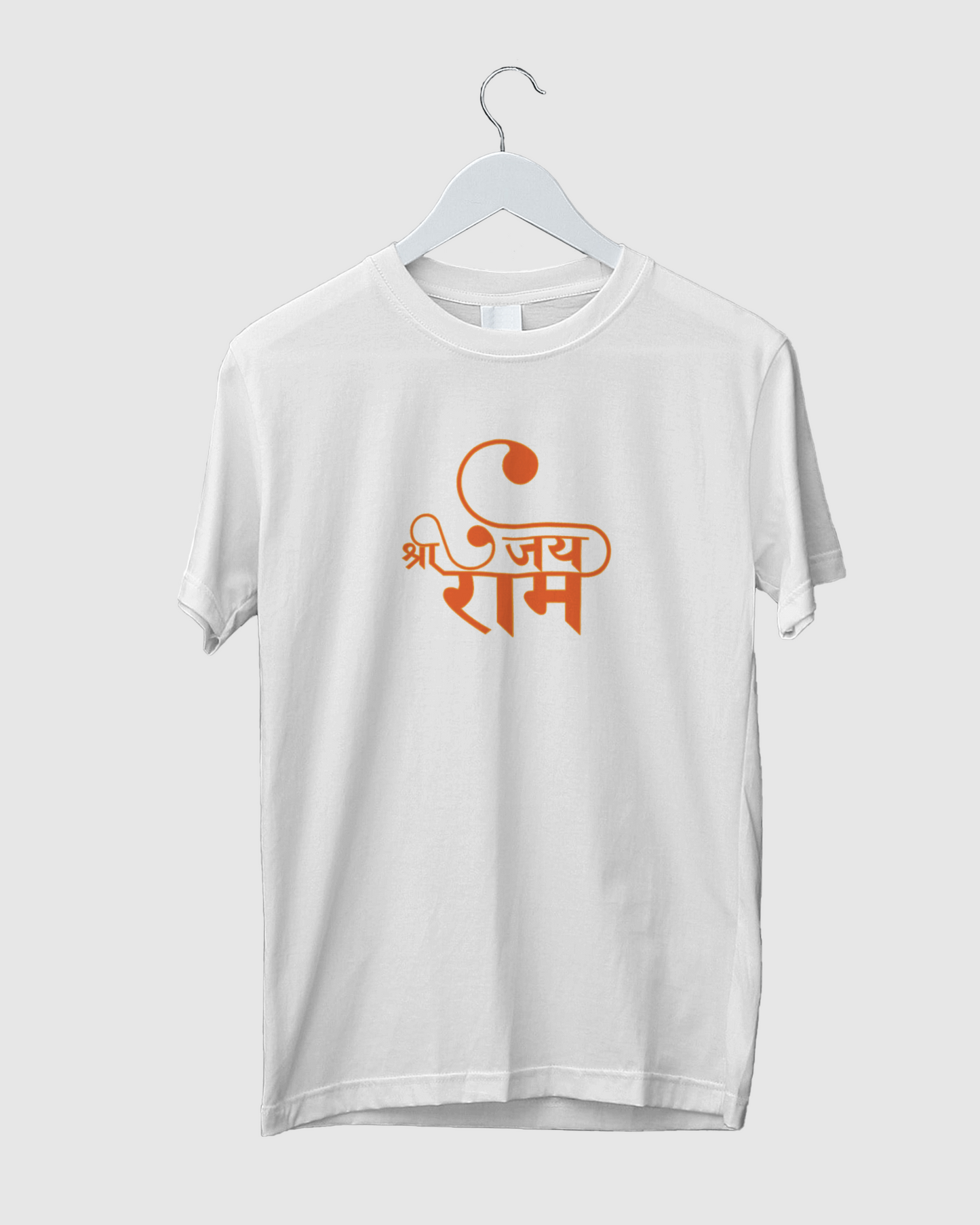 Sree Ram Bhakt Men's Round Neck Half Sleeve T-shirt