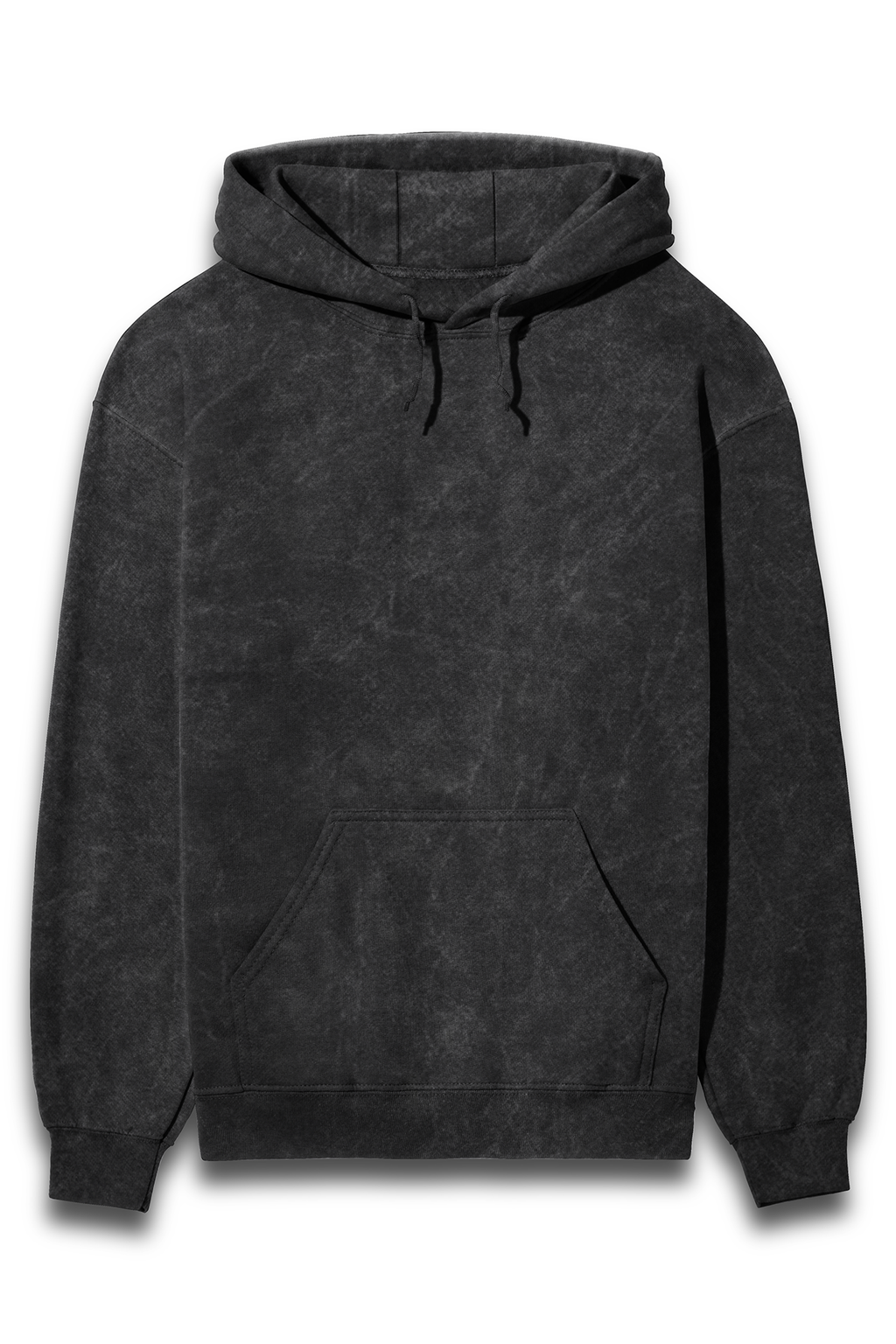 METALLICA Unisex Acid Wash Hoodie Sweatshirt Black