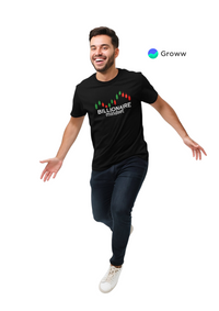 Groww Billionaire Mindset Round Neck T-Shirt