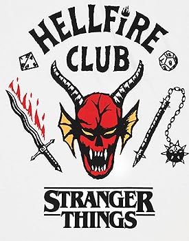 Netflix Hellfire Club Hoodie for Men & Women - White