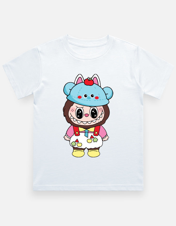 Labubu T-shirt for Kids Boys & Girls Unisex - School Boy