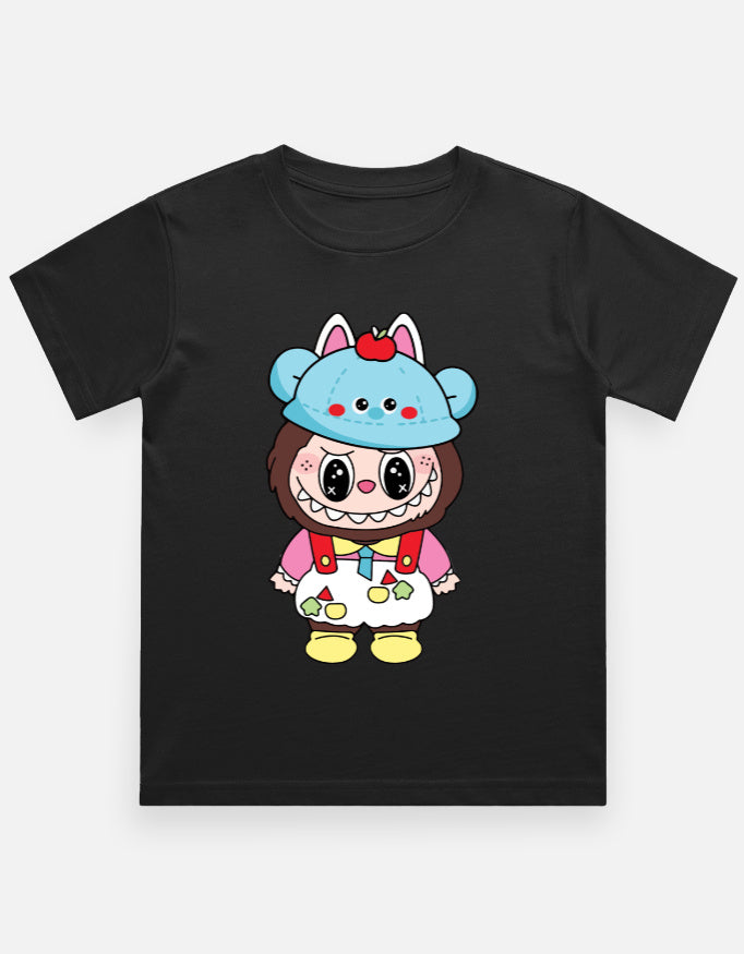 Labubu T-shirt for Kids Boys & Girls Unisex - School Boy