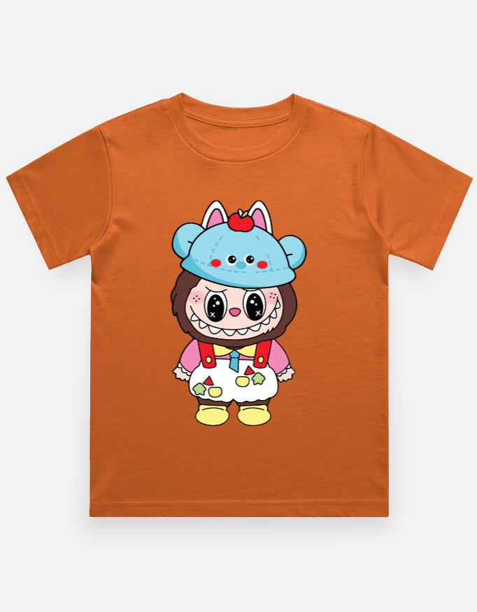 Labubu T-shirt for Kids Boys & Girls Unisex - School Boy