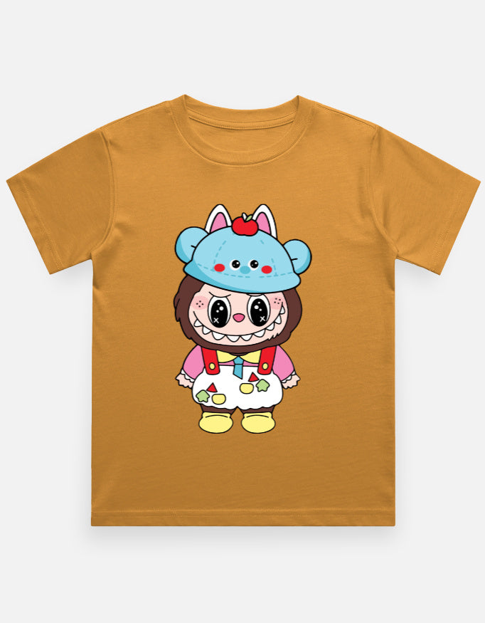 Labubu T-shirt for Kids Boys & Girls Unisex - School Boy