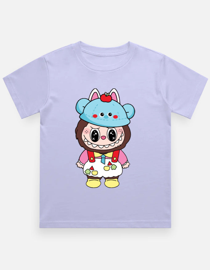 Labubu T-shirt for Kids Boys & Girls Unisex - School Boy