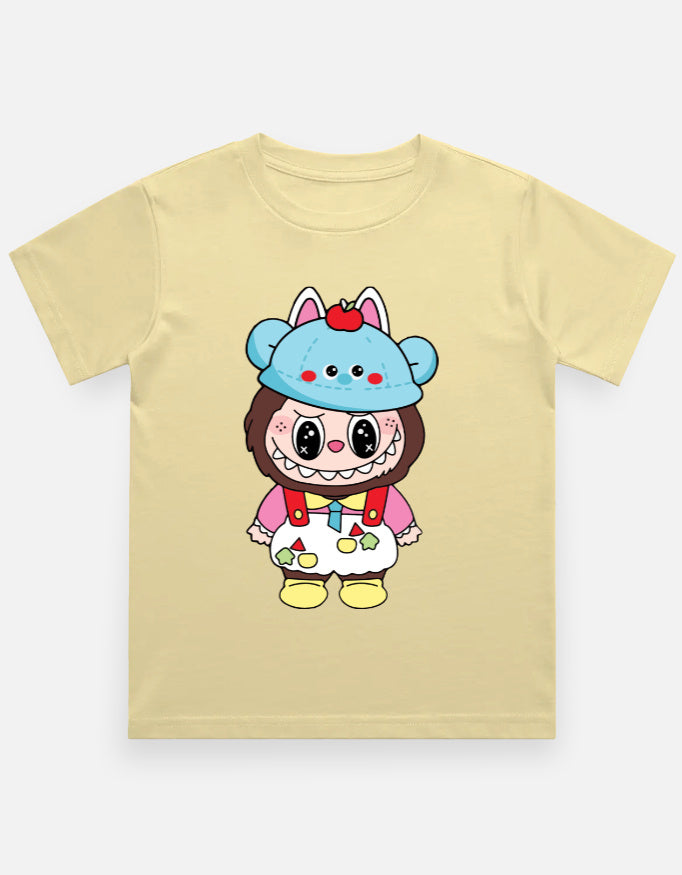 Labubu T-shirt for Kids Boys & Girls Unisex - School Boy