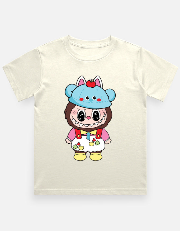 Labubu T-shirt for Kids Boys & Girls Unisex - School Boy
