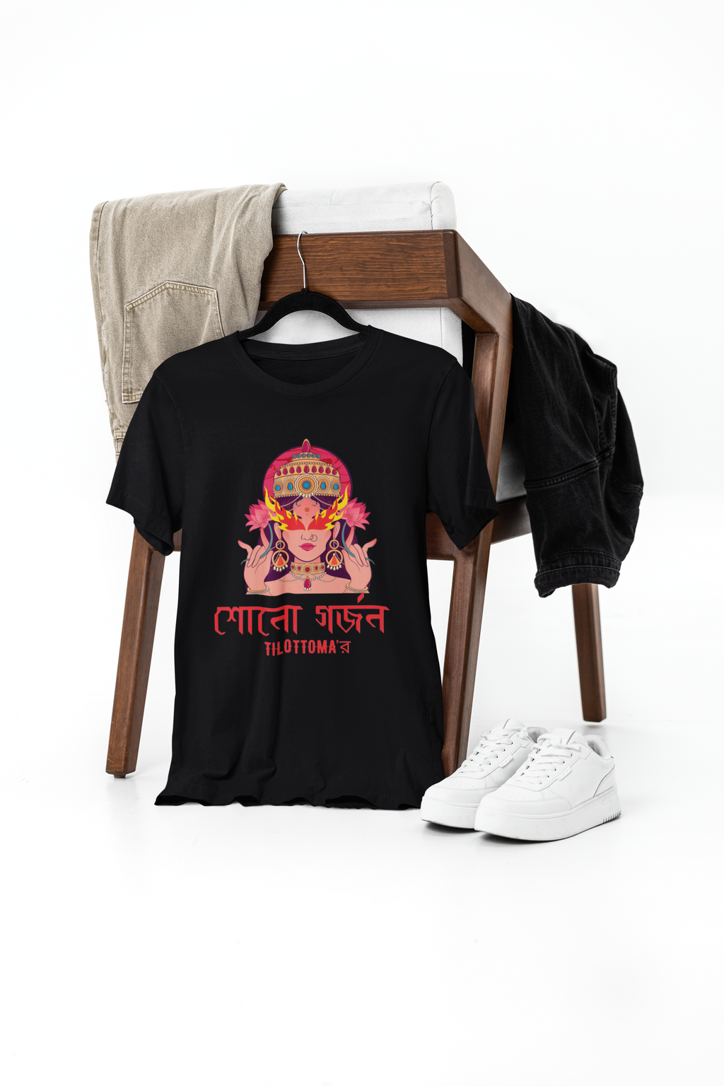 Shono Gorjon Unisex Round Neck T-shirt - Bengali Utsav