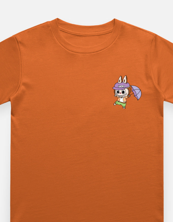 Labubu T-shirt for Kids Boys & Girls Unisex - Rain Dance
