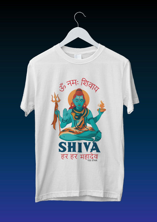 Shiva Half Sleeve Round Neck T-Shirt