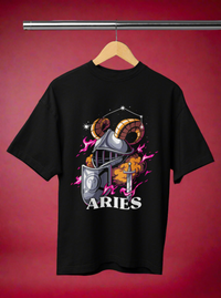 Aries Zodiac Oversized Unisex T-shirt