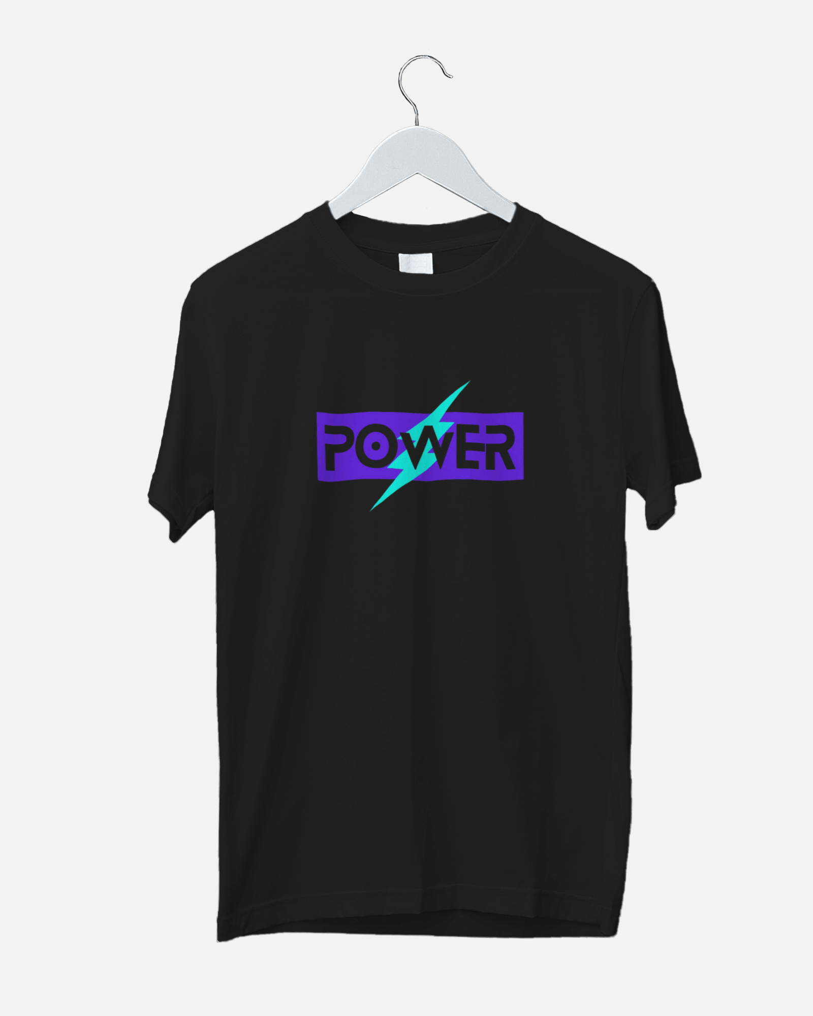 Power Men's Round Neck Half Sleeve T-shirt