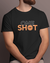 One Shot Men's Round Neck Half Sleeve T-shirt