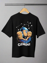 Gemini Zodiac Oversized Unisex T-shirt