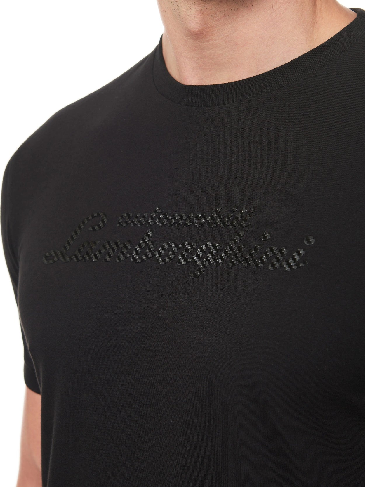 Lamborghini Men s T shirt Blue Black Tee Star