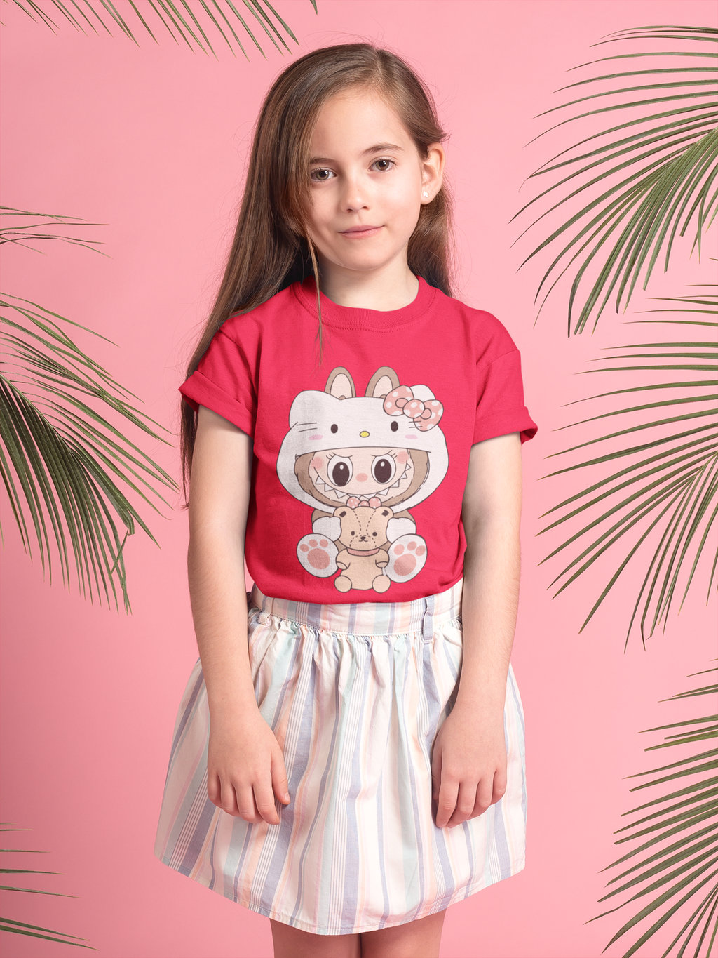 Labubu T-shirt for Kids Boys & Girls Unisex - Labubu Bear