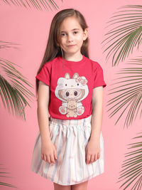 Labubu T-shirt for Kids Boys & Girls Unisex - Labubu Bear