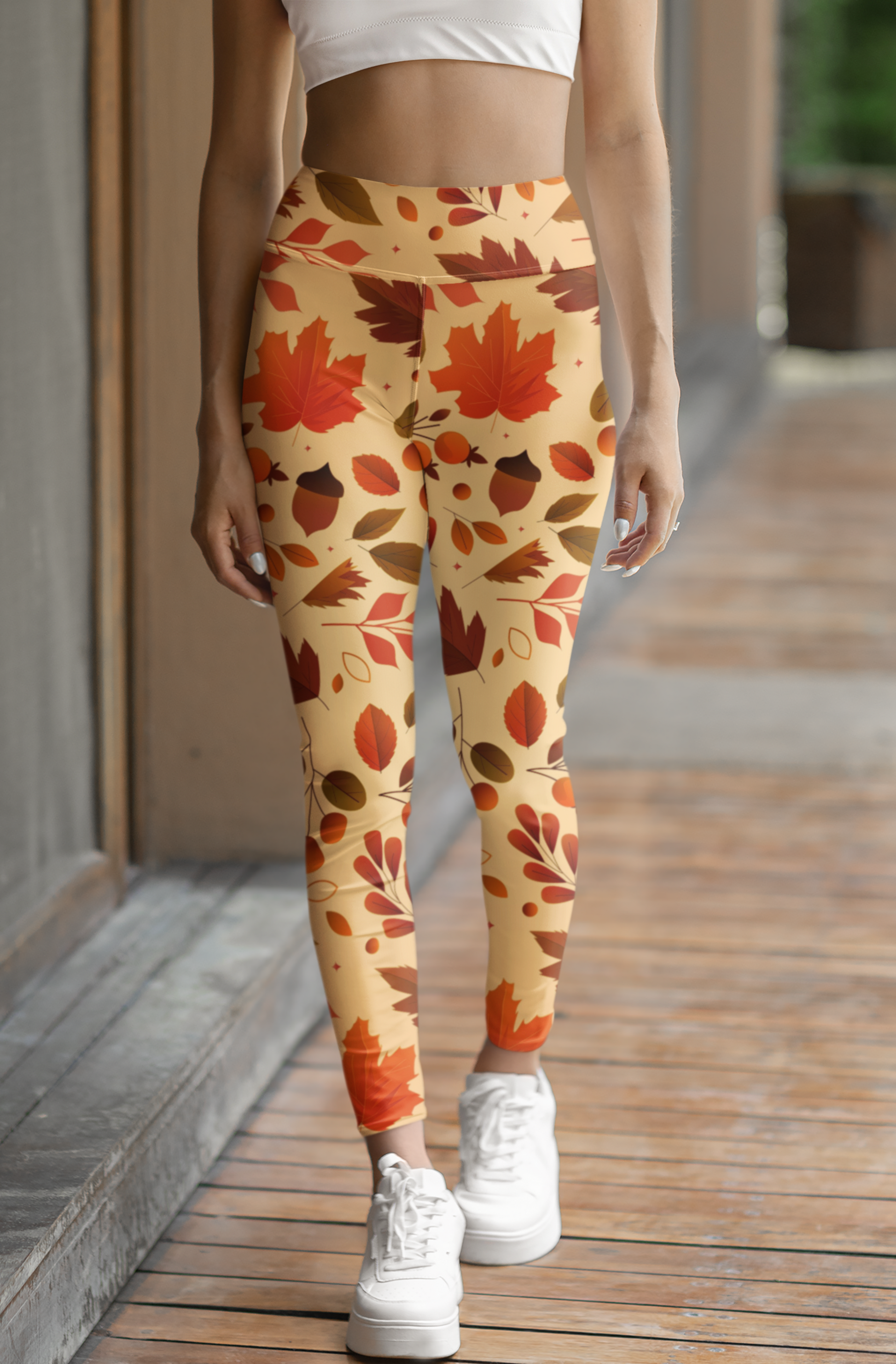 Women's Legging Autumn Apricot