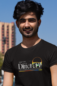 Dare to be Different Pride Round Neck Standard T-Shirt for All Genders