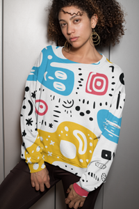 The Doodle Poodle Sweatshirt All Over Print