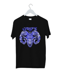 Aries Zodiac Unisex Round Neck T-shirt