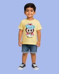 Labubu T-shirt for Kids Boys & Girls Unisex - School Boy