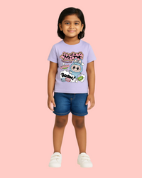 Labubu T-shirt for Kids Boys & Girls Unisex - Boom