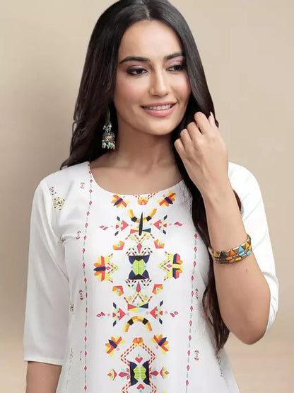 white-kurta-for-women